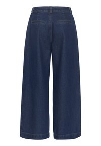 My Essential Wardrobe TESSAMW 160 WIDE - Platėjantys džinsai - dark blue  blue wash