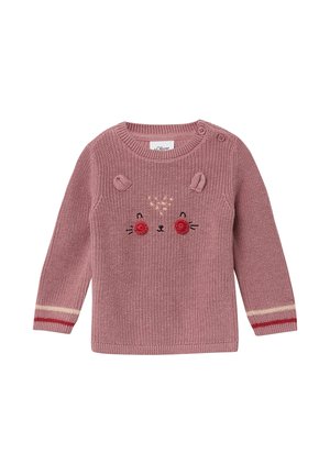Strickpullover - altrosa