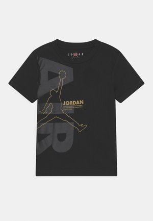 AIR FLIGHT TEE UNISEX - Camiseta estampada - black