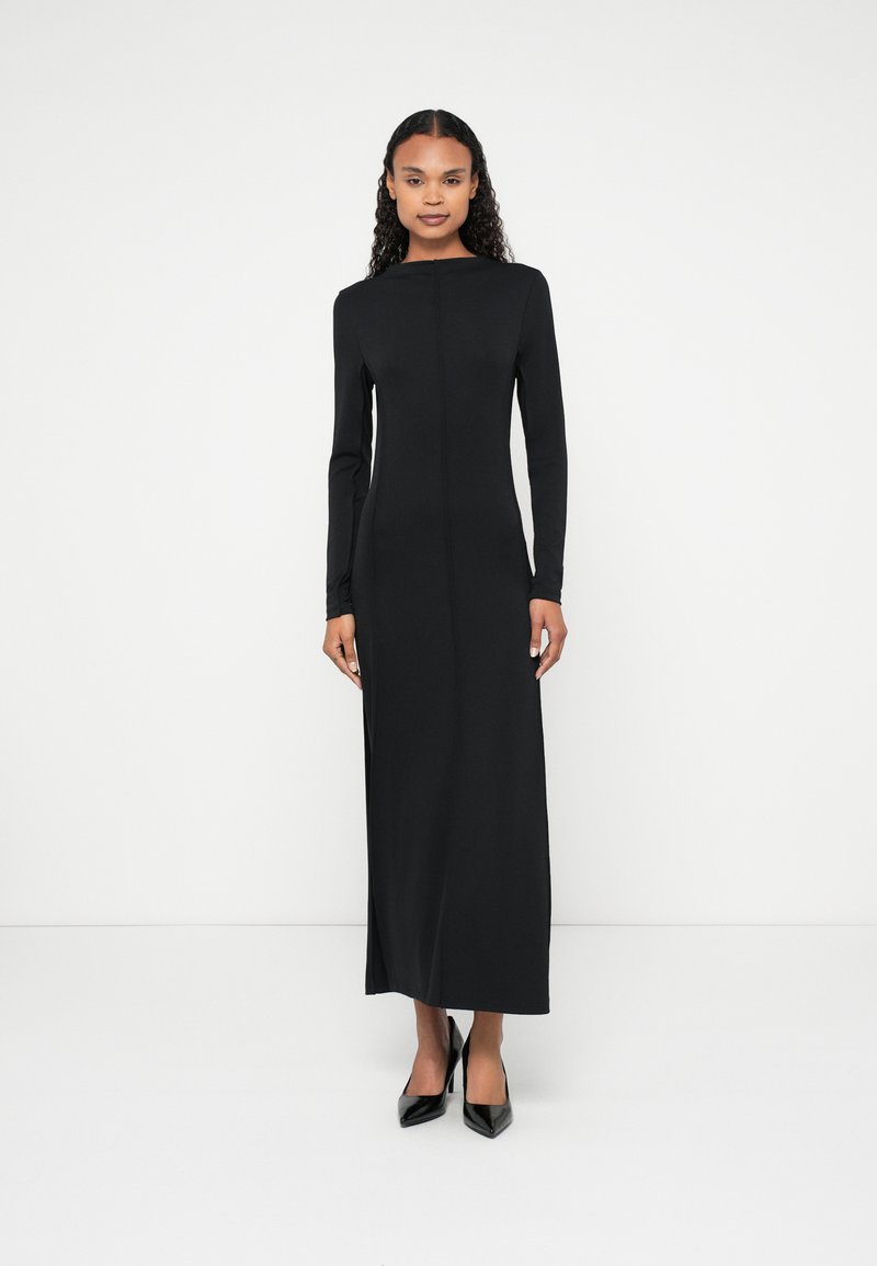 closed Jerseyjurk zwart