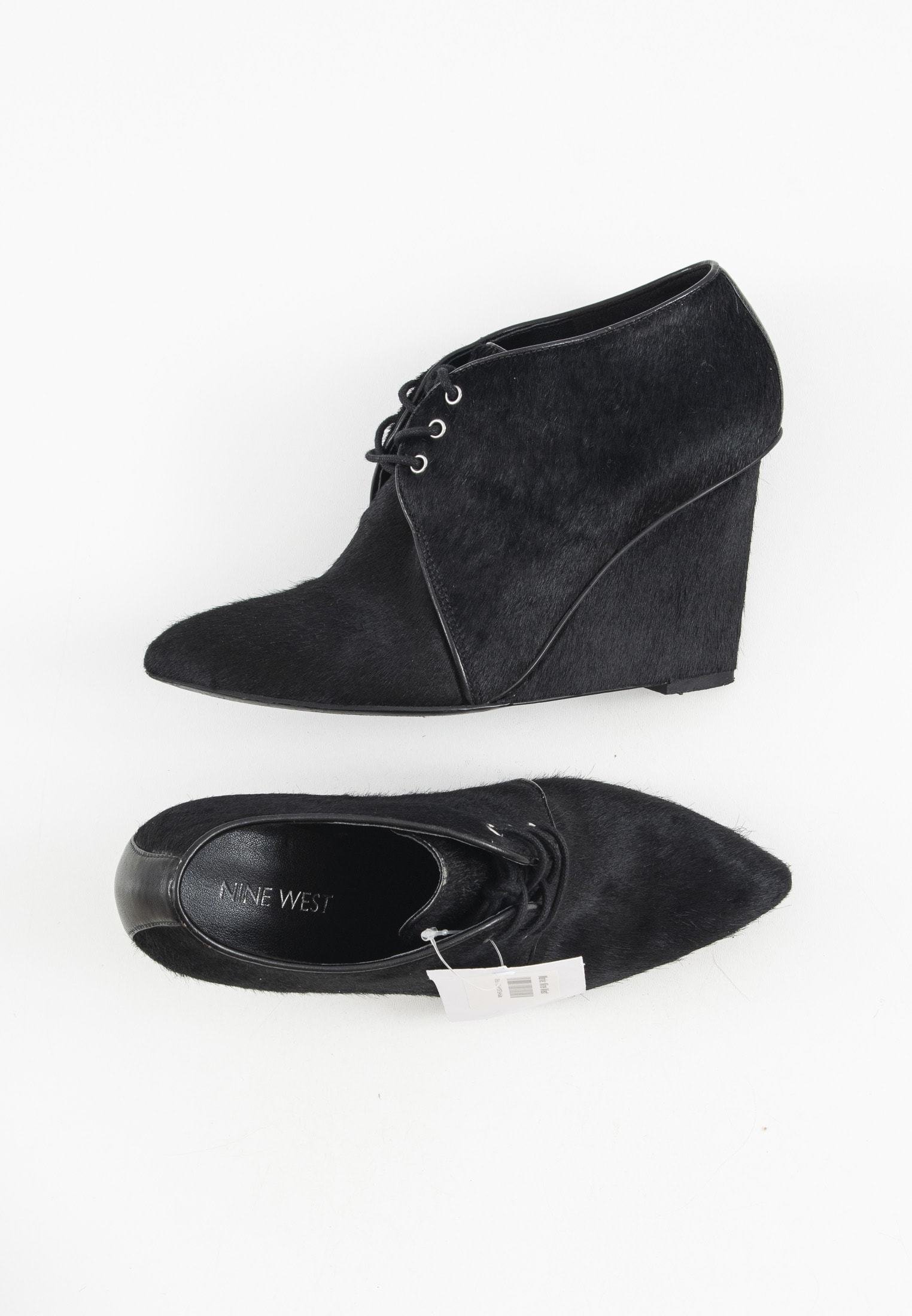 Nine West Botines de cuña - black/negro - Zalando.es