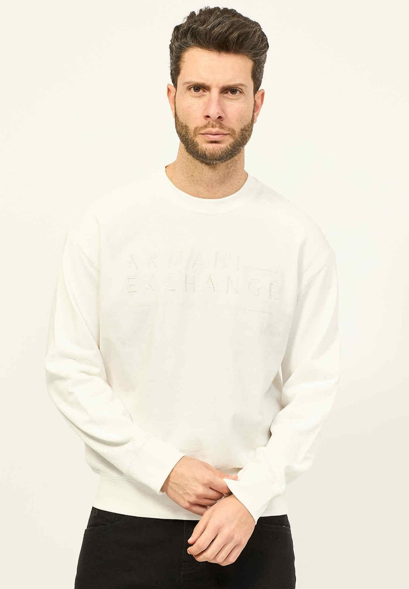 Armani Exchange Felpa - off white