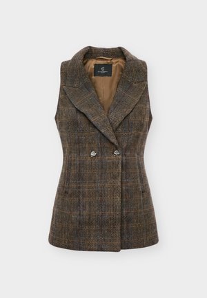 Bruuns Bazaar, WAISTCOAT  - Елек - brown