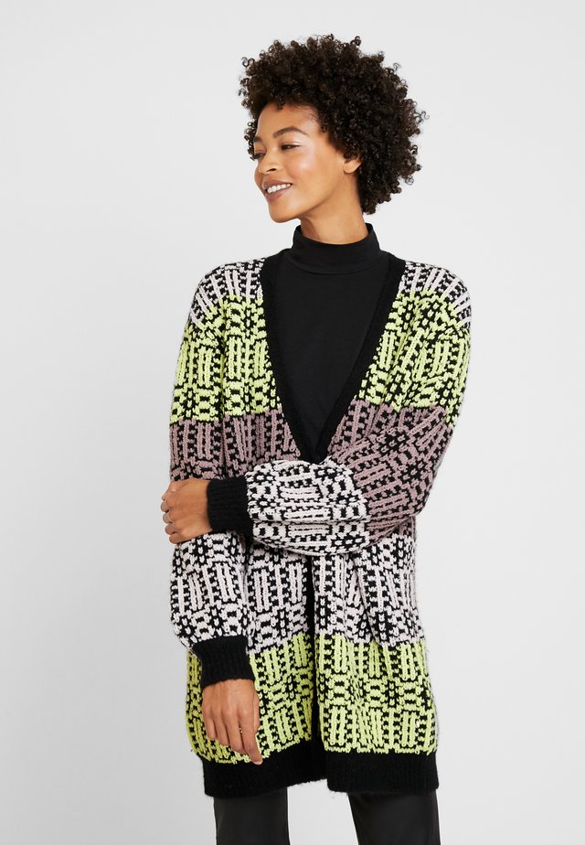 BELINA - Strikjakke /Cardigans - black