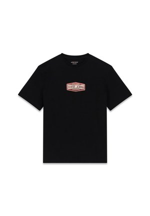 Guess Jeans, - T-shirt z nadrukiem