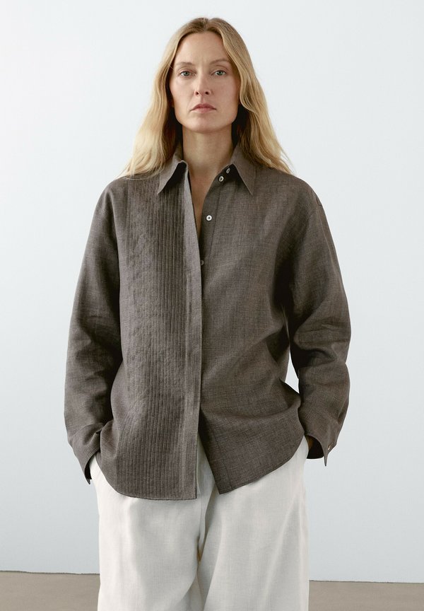 LIGHTWEIGHT WITH PINTUCKS - Hemdbluse