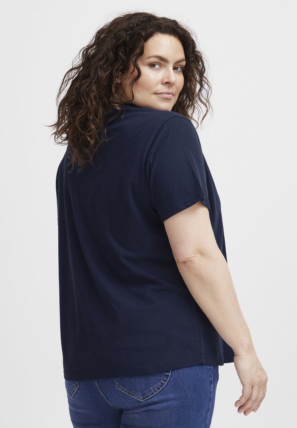 FPEtta - Print T-shirt - peacoat mix4