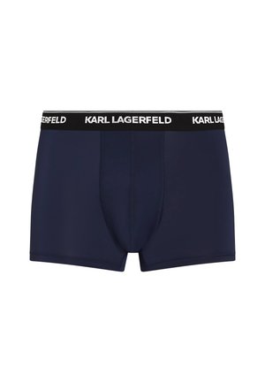 KARL LAGERFELD, LOGO MICRO (PACK OF 3) - Kitsad bokserid - peacoat
