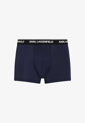 KARL LAGERFELD, LOGO MICRO (PACK OF 3) - Kitsad bokserid - peacoat