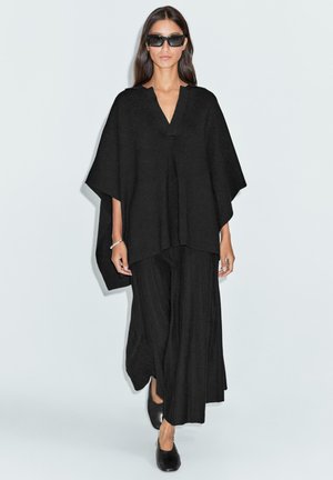 LONG - Jupe longue - black