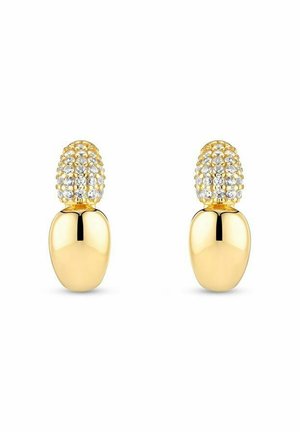 Øreringe - white and gold coloured