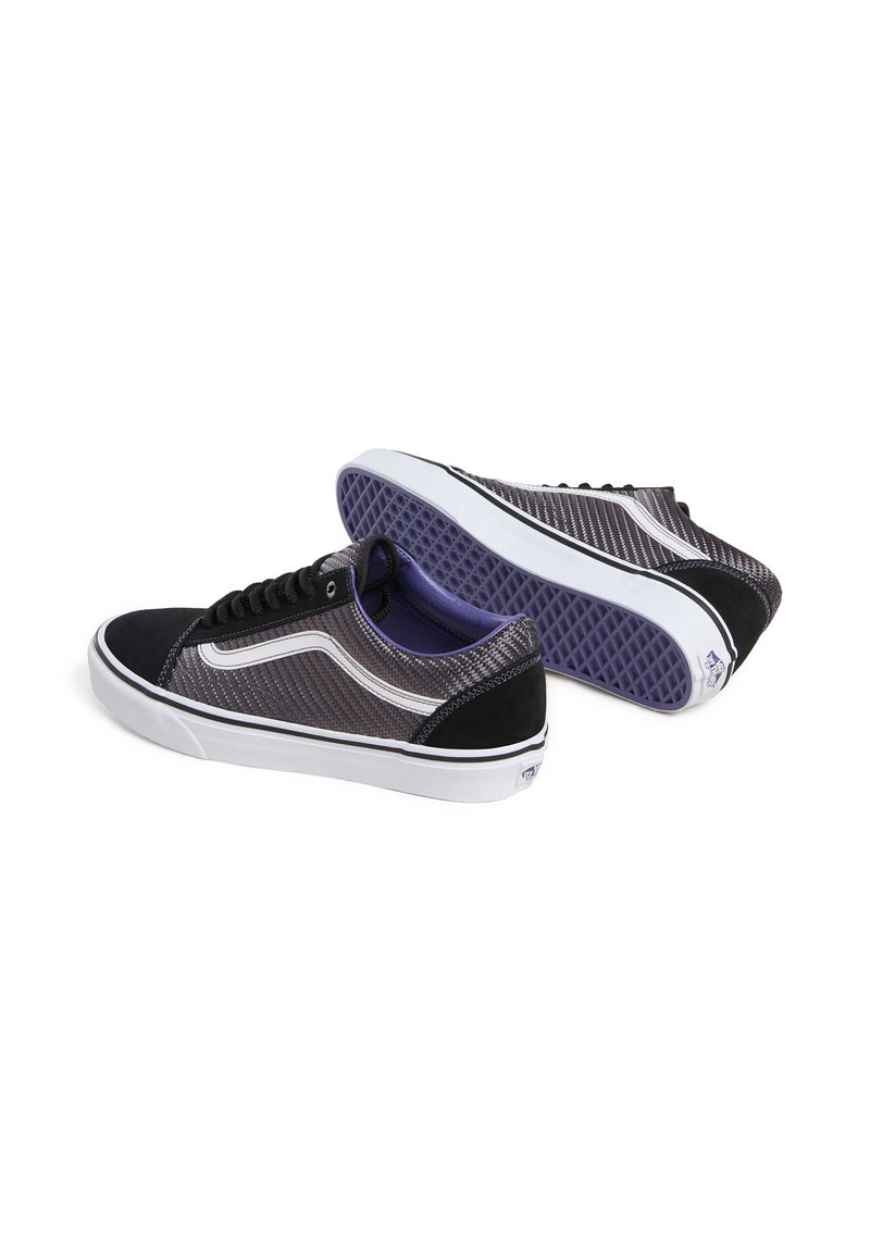 Vans OLD SKOOL - Tenisky - black charcoal purple