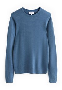 CREW NECK - Stickad tröja - blue