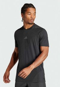 adidas Performance D4T TEE - Športne majice - black