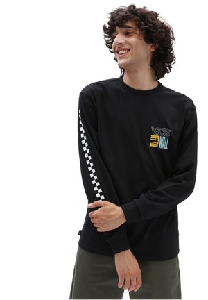 OFF THE WALL STACKED UP LS - Camiseta de manga larga - black
