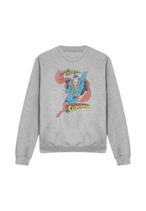 Cotton Soul, DC ON THE JOB - Sweatshirt - mottled light grey