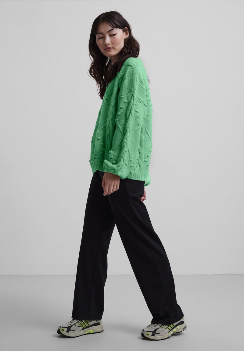 Damen Strickjacken | Pieces PCDONSI Strickpullover simply green/grün - MB21824 Damen Strickjacken | Pieces PCDONSI Strickpullover simply green/grün - MB21824