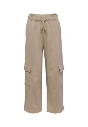Hummel, HUMMEL HMLTIMMI CARGO SWEAT PANTS UNISEX - Tracksuit bottoms - cobblestone