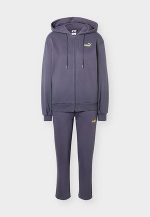 Puma, METALLIC HOODED STANDARD SUIT - Φόρμα - inky depths