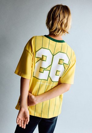 Mango Kids, KID - Majica kratkih rukava s printom - yellow