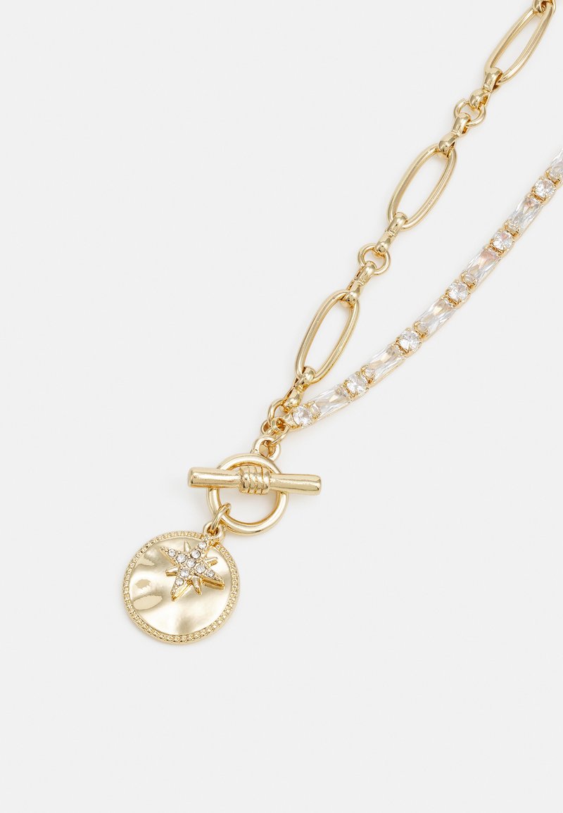 Damen Halsketten | Pieces PCLOUISE NECKLACE Halskette gold-coloured/goldfarben - XQ24213 Damen Halsketten | Pieces PCLOUISE NECKLACE Halskette gold-coloured/goldfarben - XQ24213