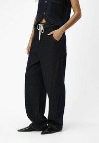 Object Široke kavbojke - dark blue denim