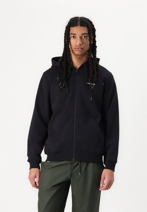 SALOMON LOGO UNISEX - Bluză de molton - deep black