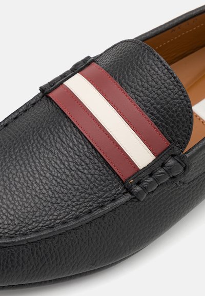 Bally KERBS KARLOS - Mocasines - black/red/bone