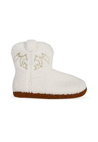 Loungeable BORG COWBOY BOOTIE - Hausschuh - cream