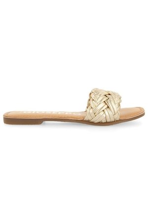 Gioseppo Mules - gold-coloured
