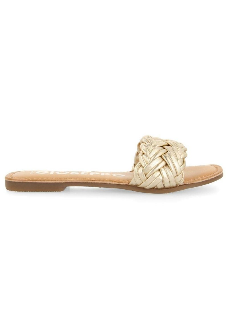 Gioseppo Ciabattine - gold-coloured