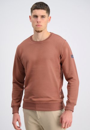 CREW NECK - Felpa - clay