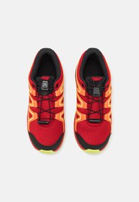 Salomon SPEEDCROSS WATERPROOF UNISEX - Scarpa da hiking - red dahlia/red orange/sharp green