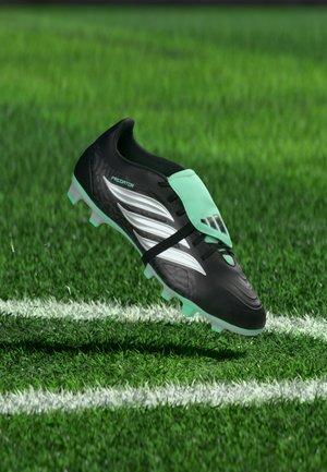 adidas Performance, PREDATOR CLUB FG/MG UNISEX - Футболни обувки за изкуствена трева - core black/silver-coloured metallic/pulse mint