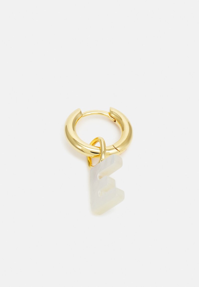 Damen Schmuck | Maria Black LUCID LETTER HUGGIE E Ohrringe gold-coloured/goldfarben - MA60405 Damen Schmuck | Maria Black LUCID LETTER HUGGIE E Ohrringe gold-coloured/goldfarben - MA60405