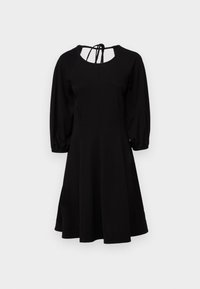 TRINE - Jersey dress - nero