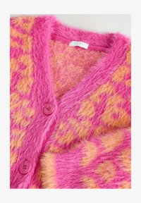 Valgt, pink and orange leopard