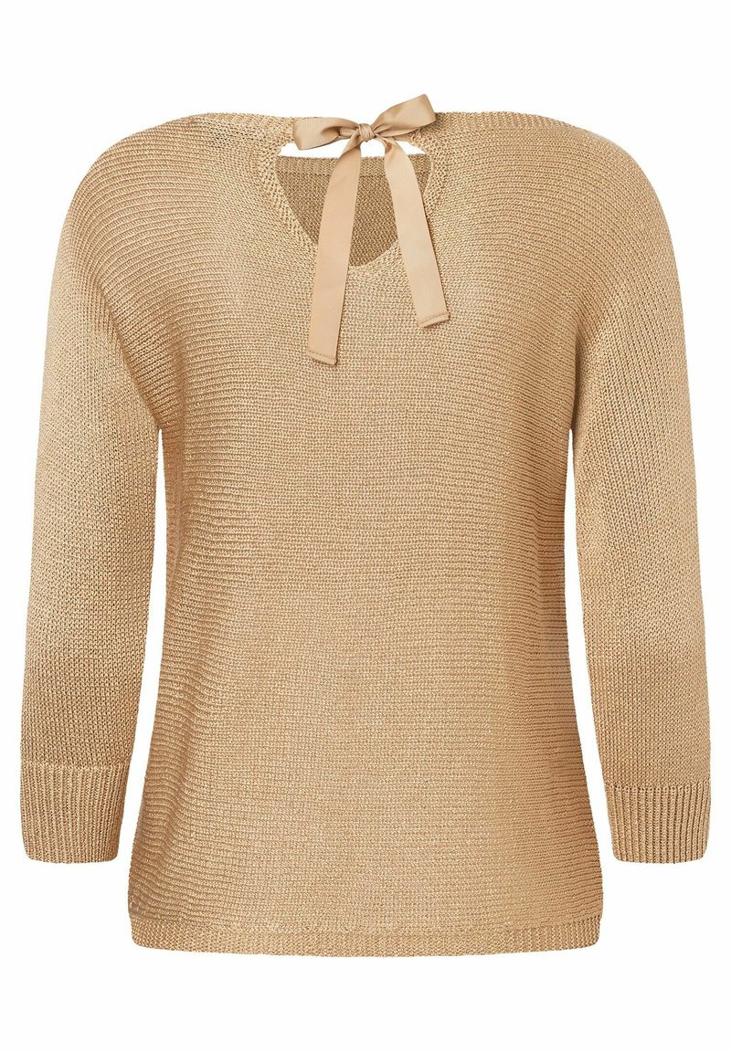 More More Strickpullover beige