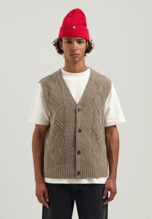 HUGIN SLEEVELESS - Bodywarmer - dark brown