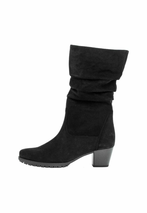 Stiefel - schwarz flausch