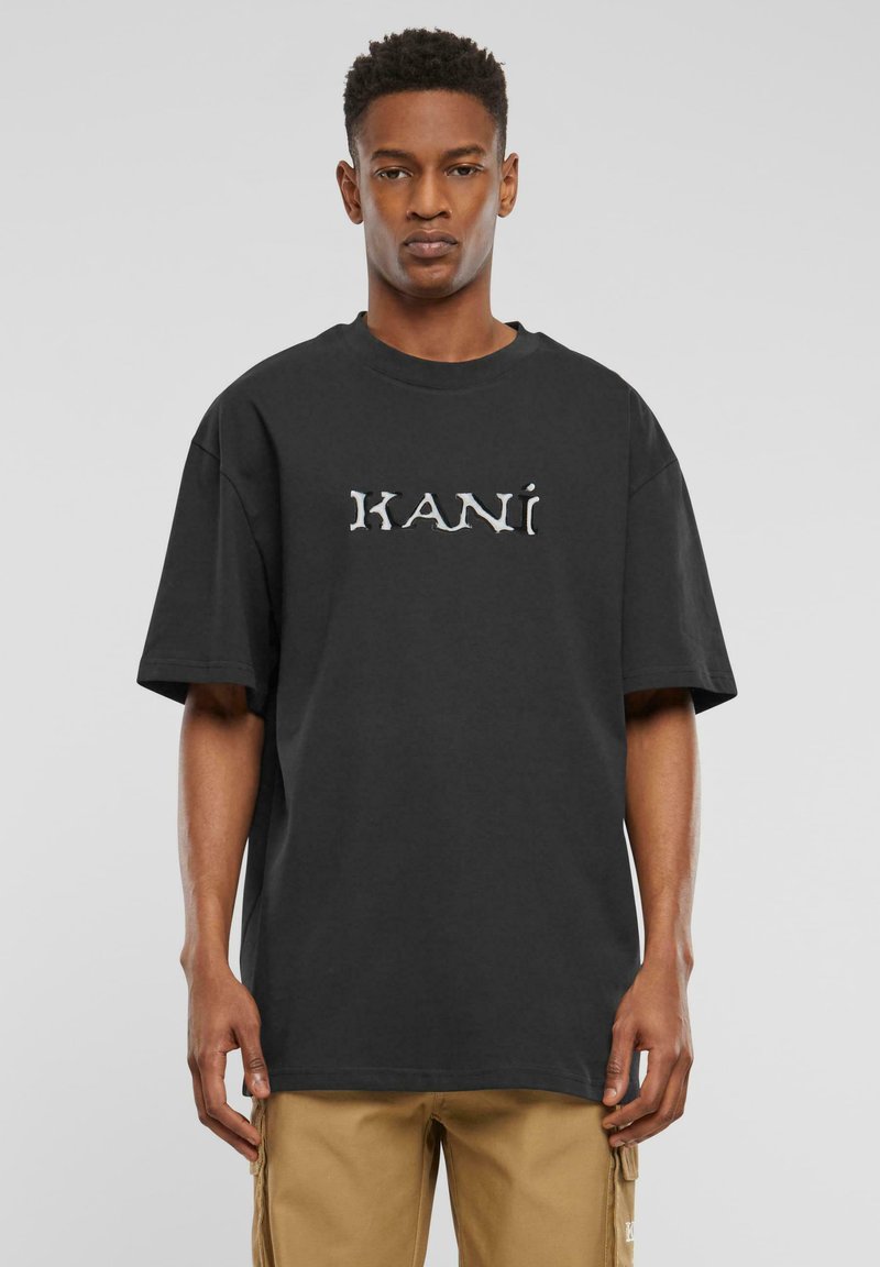 Karl Kani - SPLASH RETRO - T-shirt med print - black, Förstora