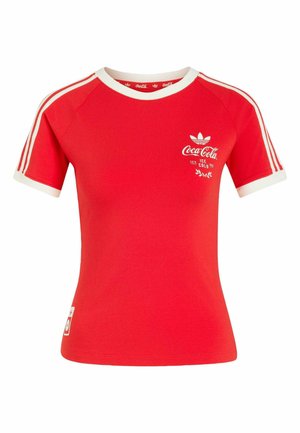 adidas Originals, adidas X Coca-Cola 3-Stripes - T-Shirt print - vivid red