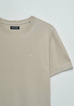 Salsa Jeans, SALSA JEANS T-SHIRTS - Camiseta básica - beige