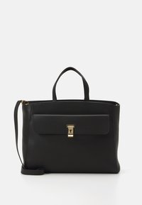 LYDIA TOTES - Handbag - black/yelgold