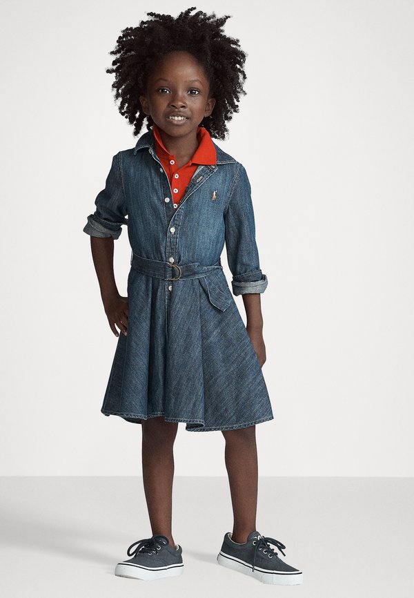 DRESSES - Denim dress - indigo - Main Image
