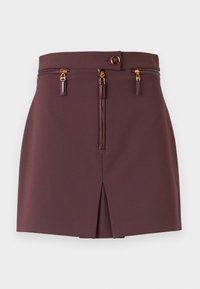 SKIRT - Miniskjørt - merlot
