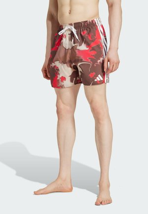 TIE-DYE 5-INCH - Zwemshorts - preloved ruby