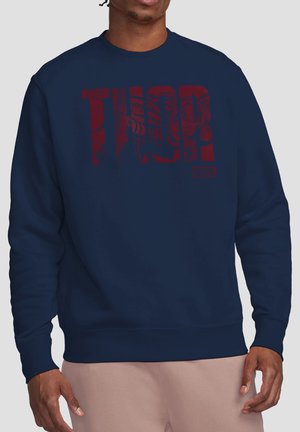 Marvel, MARVEL THOR TEXT - Sweatshirt - dark blue