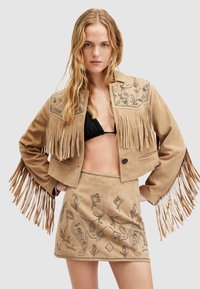 AllSaints CORINNA SHAI - Nahkatakki - tan brown