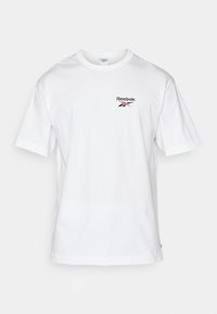SHAQ LOGO TEE - Printtipaita - white